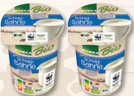 Edeka Frischemarkt Bio schlagsahne Angebot