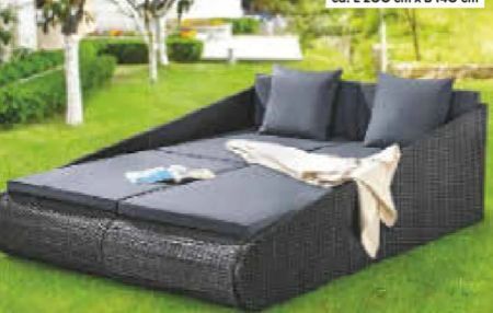 Netto Marken-Discount Polyrattan sonnenliege mykonos Angebot