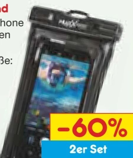 Netto Marken-Discount Wasserdichte smartphone-tasche Angebot