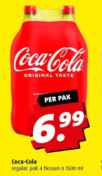 CENTERSHOP Coca-Cola regular, pak 4 flessen à 1500 ml Angebot