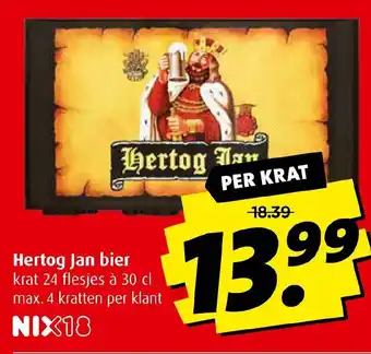 CENTERSHOP Hertog Jan bier krat 24 flesjes à 30 cl max. 4 kratten per klant Angebot