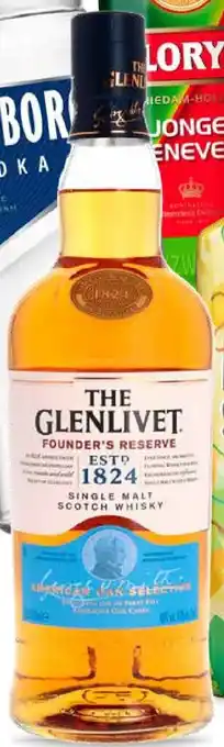 CENTERSHOP The Glenlivet Scotch single malt whisky fles 700 ml Angebot