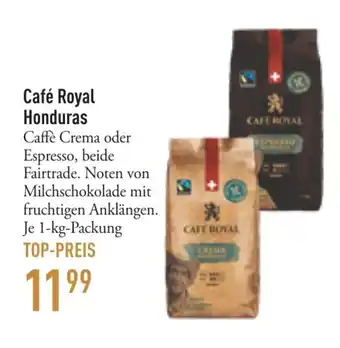 Galeria Markthalle Café Royal Honduras Caffè Crema oder Espresso 1kg Angebot