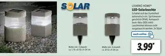 Lidl Livarno Home LED Solarleuchte Angebot