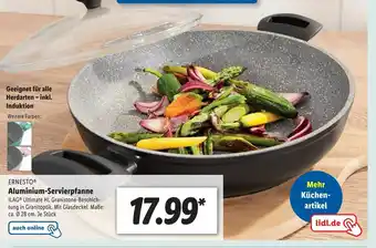 Lidl Ernesto Aluminium Servierpfanne Angebot