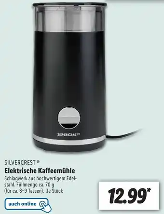 Lidl Silvercrest Elektrische Kaffeemühle Angebot