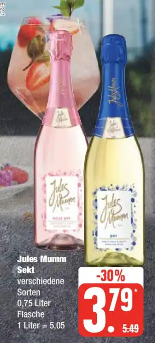 Edeka Jules Mumm Sekt 0,75 Liter Angebot