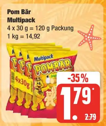 Edeka Pom Bär Multipack 4x30g Angebot