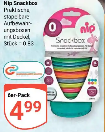 Globus Nip Snackbox 6er-Pack Angebot