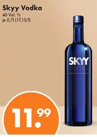 Trink und Spare Skyy Vodka 700ml Angebot