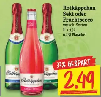 NP Discount Rotkäppchen Sekt oder Fruchtsecco 0,75L Angebot