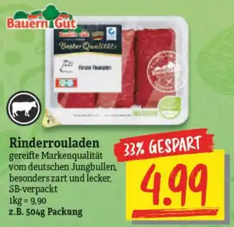 NP Discount Bauern Gut Rinderrouladen 504g Angebot