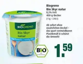 Markant Biogreno Bio Skyr natur Angebot