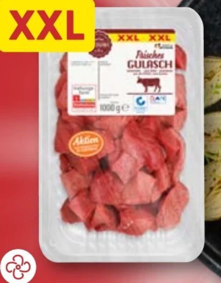 Aldi Nord Rindergulasch xxl Angebot