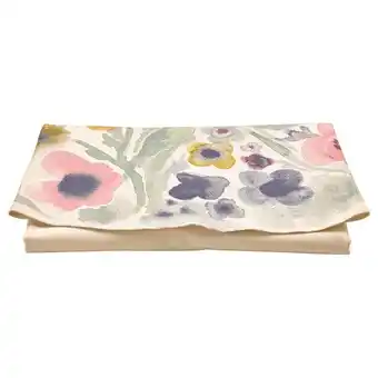 IKEA Sommarflox tischdecke gemustert blume/bunt rund Angebot