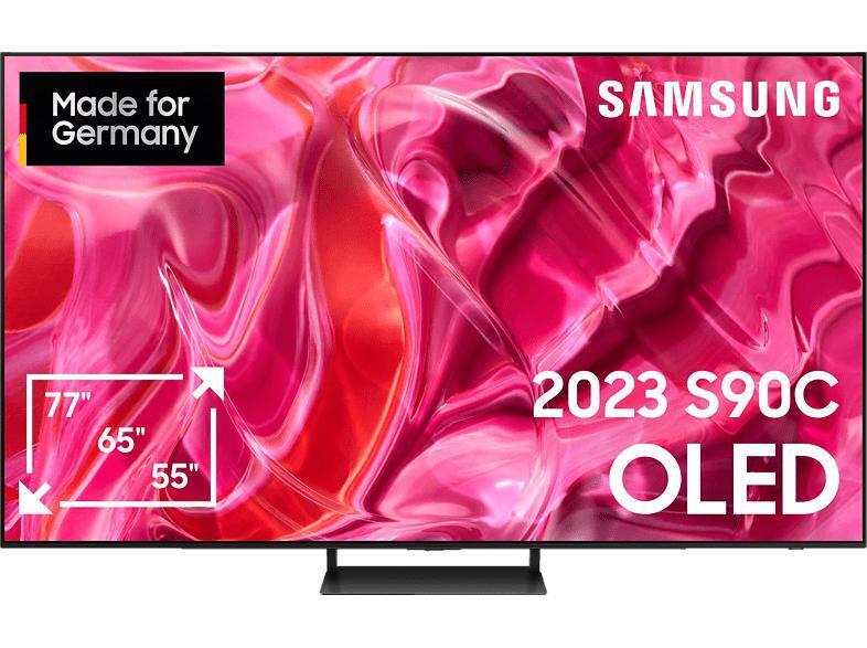 MediaMarkt Samsung gq55s90cat oled tv (flat, 55 zoll / 138 cm, 4k, smart tv, tizen) Angebot