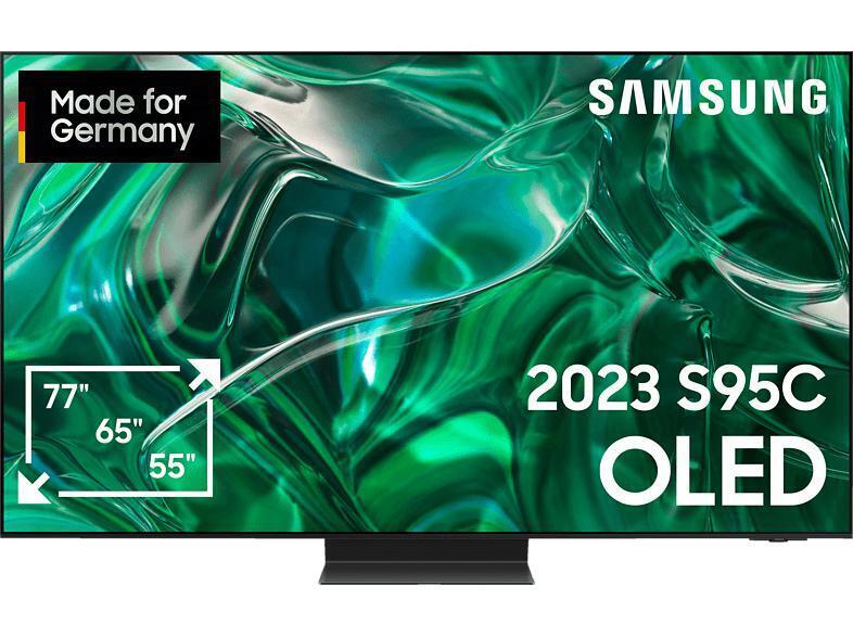 MediaMarkt Samsung gq65s95cat oled tv (flat, 65 zoll / 163 cm, 4k, smart tv, tizen) Angebot