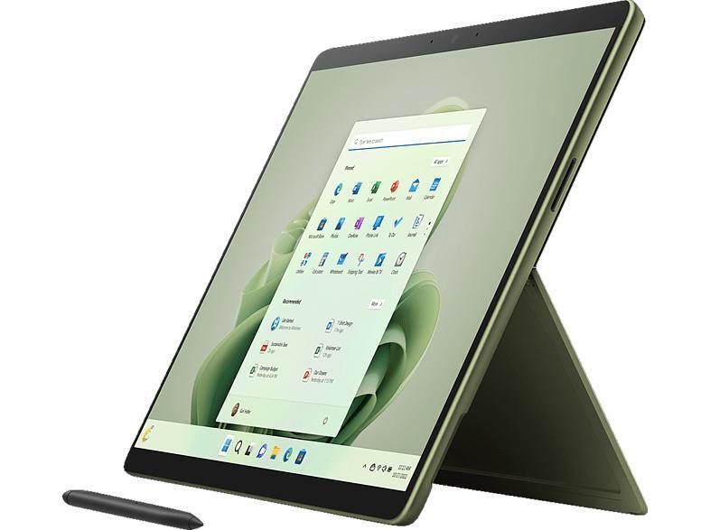 MediaMarkt Microsoft surface pro 9, 2-in-1 tablet mit 13 zoll display, intel® core™ i5 prozessor, 8 gb ram, 256 ssd, iris® xe-grafik , w Angebot