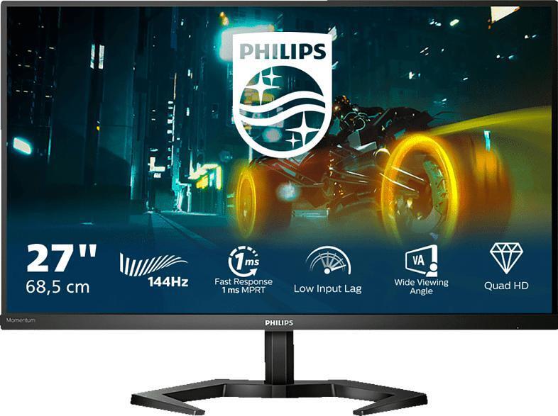 MediaMarkt Philips 27m1n3500ls 27 zoll qhd gaming monitor (1 ms reaktionszeit, 144 hz) Angebot