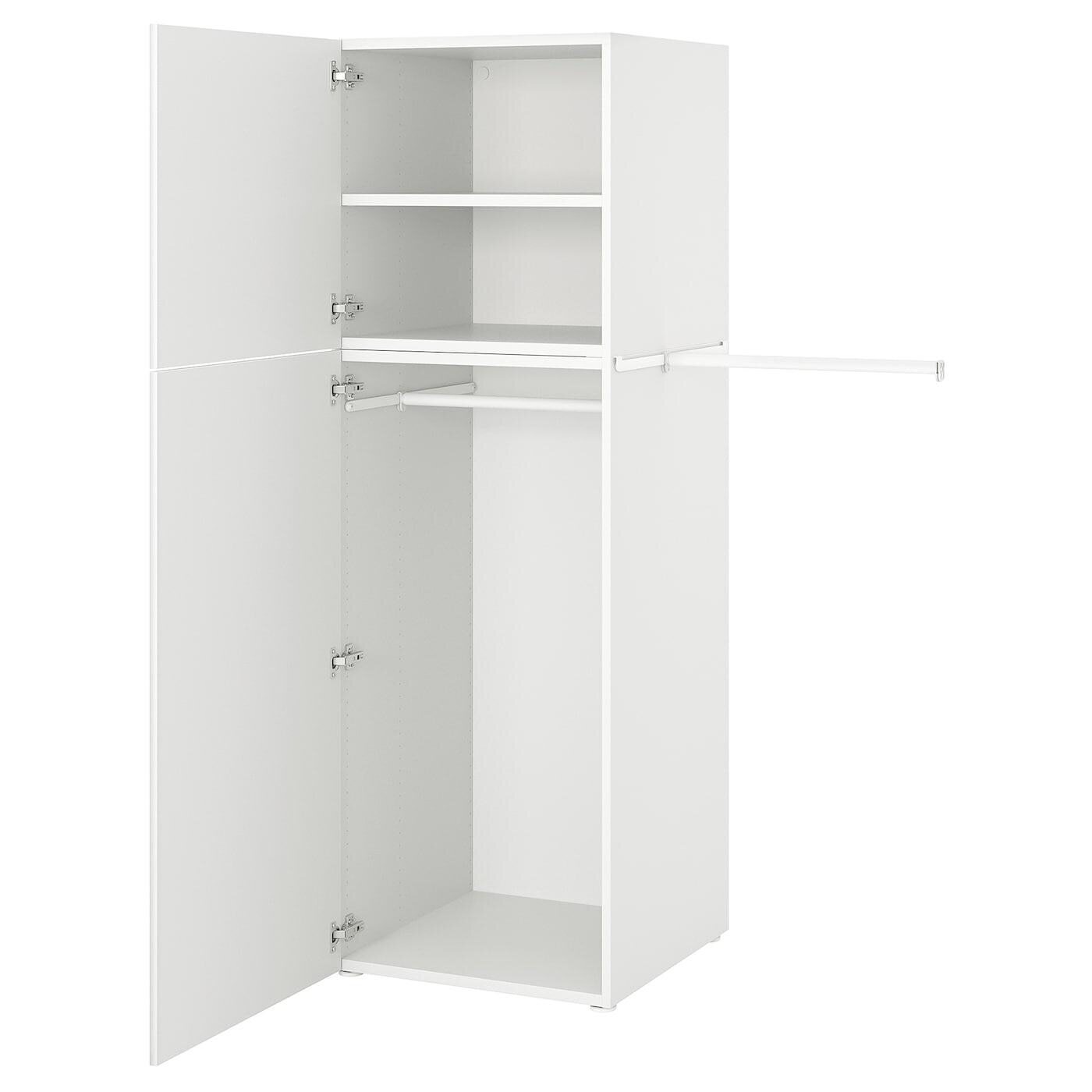 IKEA Platsa schrank mit 2 türen weiß/fonnes weiß Angebot