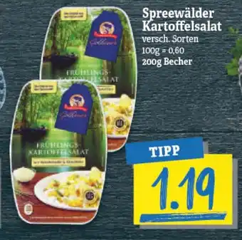 NP Discount Spreewälder Kartoffelsalat 200g Becher Angebot