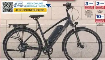 Aldi Nord Trekking e-bike 28 Angebot
