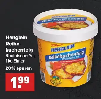 Handelshof HENGLEIN Reibekuchenteig 1kg Eimer Angebot