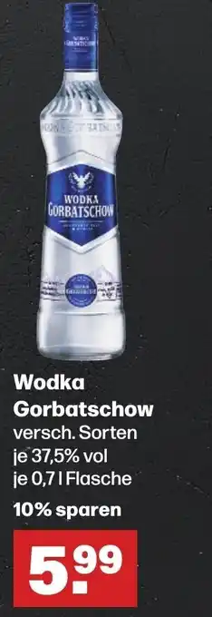 Handelshof Wodka Gorbatschow versch. Sorten je 37,5% vol je 0,71 Flasche Angebot
