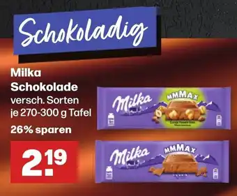 Handelshof Milka Schokolade versch. Sorten je 270-300 g Angebot