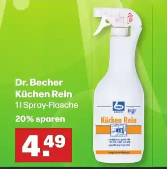 Handelshof Dr. Becher Küchen Rein 11 Spray-Flasche Angebot