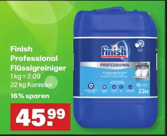 Handelshof Finish Professional Flüssigreiniger 22 kg Kanister Angebot