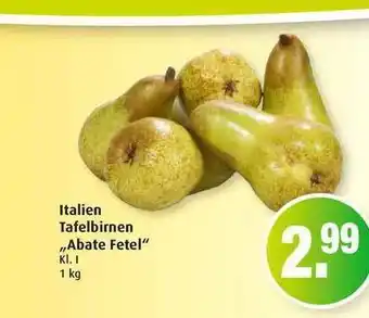 Markant Italien Tafelbirnen ,,Abate Fetel" Angebot