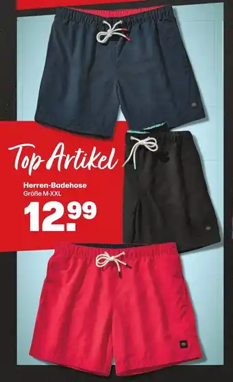 Handelshof Tom Tailor Herren-Badehose Größe M-XXL Angebot
