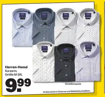 Handelshof Herren-Hemd Kurzarm, Größe M-3XL Angebot