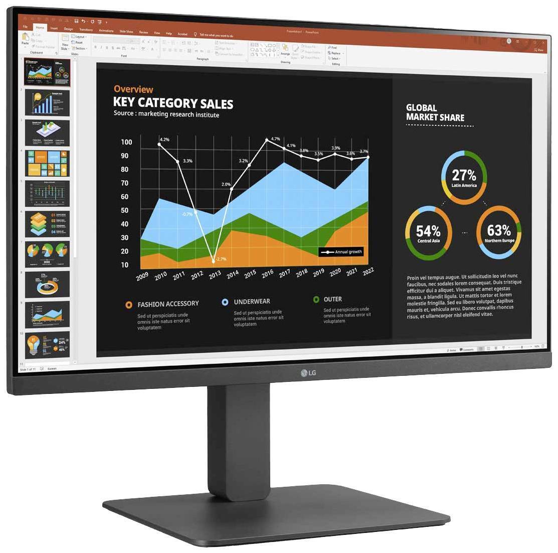 Conrad Lg electronics monitor 24br550y-c.aeu led-monitor 60.5 cm (23.8 zoll) eek e (a - g)    ... Angebot