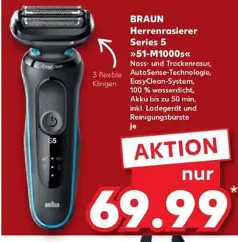 Kaufland BRAUN Herrenrasierer Series 5 51-M1000s Angebot