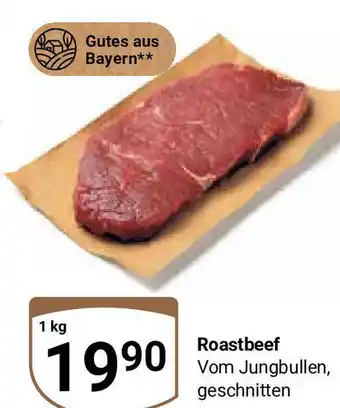 Globus Roastbeef Vom Jungbullen, geschnitten 1 kg Angebot