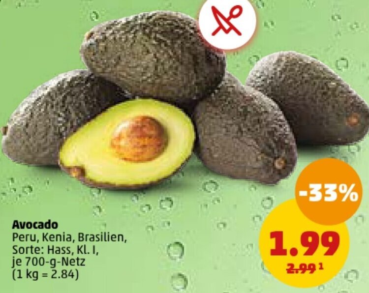 PENNY Avocado 700-g-Netz Angebot
