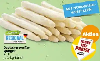 PENNY Deutscher weißer Spargel 1-kg-Bund Angebot