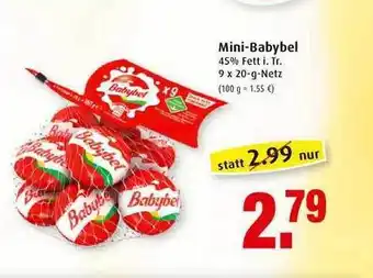 Markant Mini Babybel Angebot