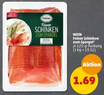 PENNY WEIN Feiner Schinken zum Spargel 125-g-Packung Angebot