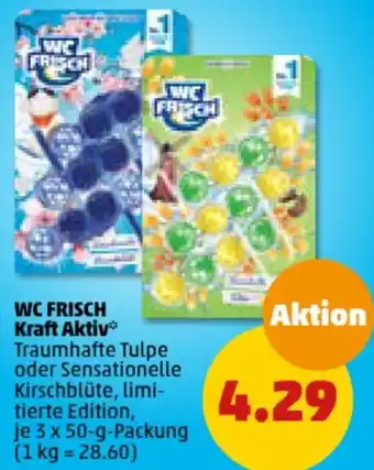 PENNY WC FRISCH Kraft Aktiv 3 x 50-g-Packung Angebot