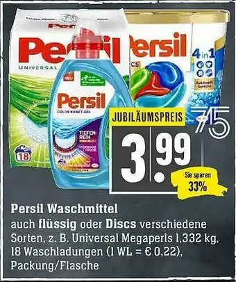 Marktkauf Persil Waschmittel Auch Flüssig Oder Discs Angebot