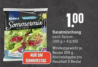 Marktkauf Salatmischung Angebot