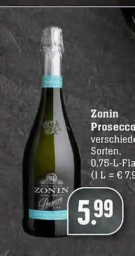 Marktkauf Zonin Prosecco Angebot