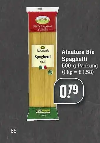 Marktkauf Alnatura Bio Spaghetti Angebot