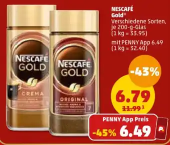 PENNY NESCAFÉ Gold 200-g-Glas Angebot