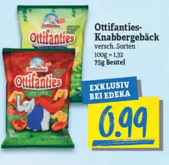 NP Discount Ottifanties Knabbergebäck 75g Beutel Angebot