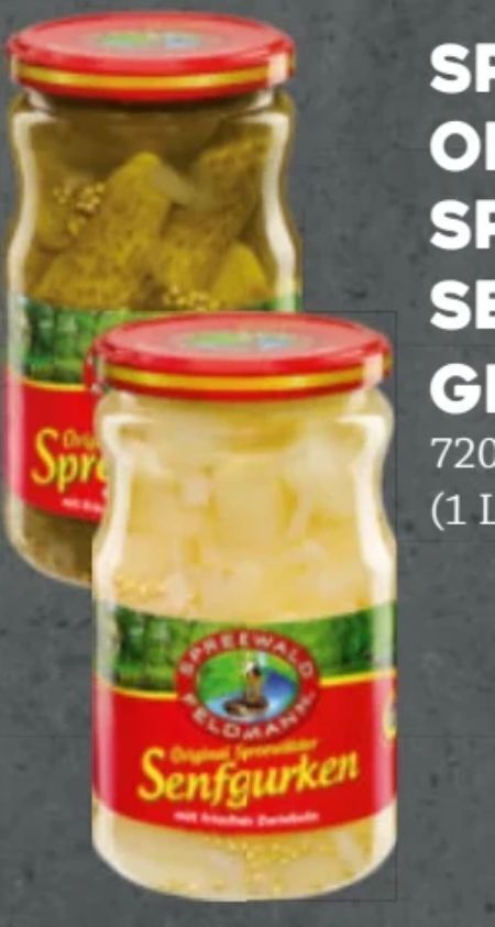 Nah & Frisch Original spreewälder senfgurken Angebot