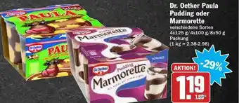 Hit Dr. Oetker Paula Pidding Oder Marmorette Angebot